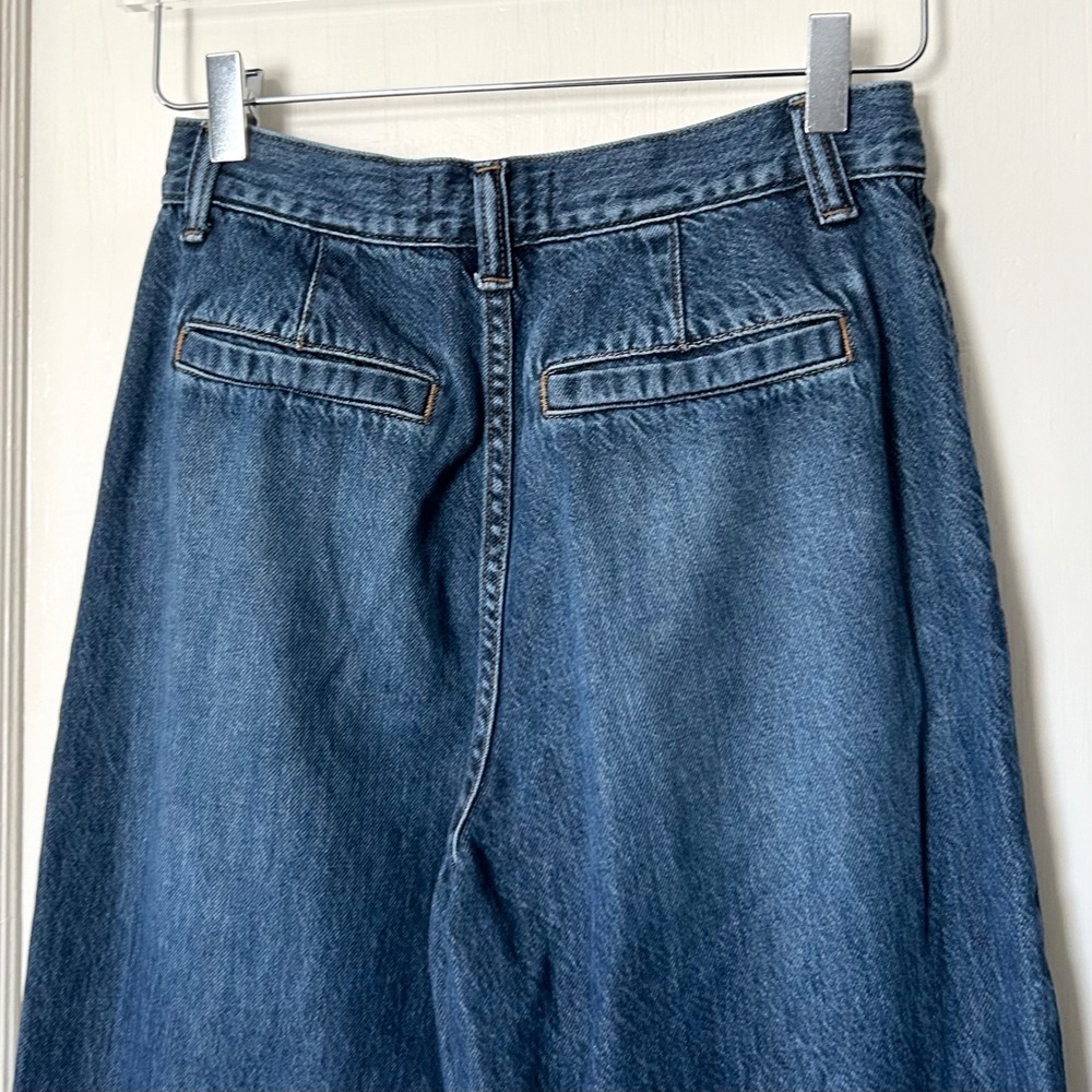 Madewell The Harlow Wide-Leg Jean: Airy Denim Edition Fieldale Wash 25 Spring - Picture 9 of 11